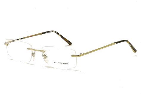 burberry rimless eyeglasses|men's burberry glasses frames.